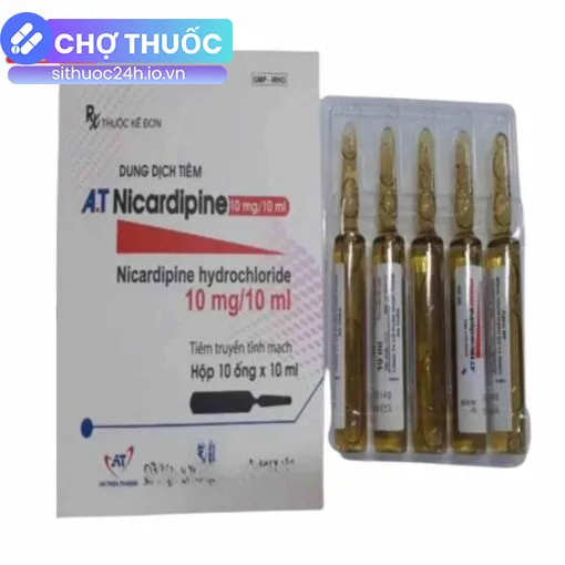 A.T Nicardipine 10mg/10ml