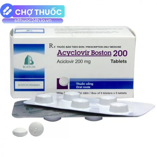 Acyclovir Boston 200