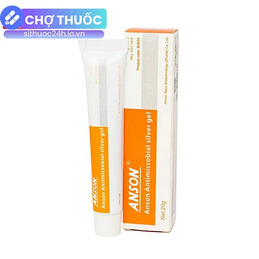 Anson Antimicrobial Silver Gel