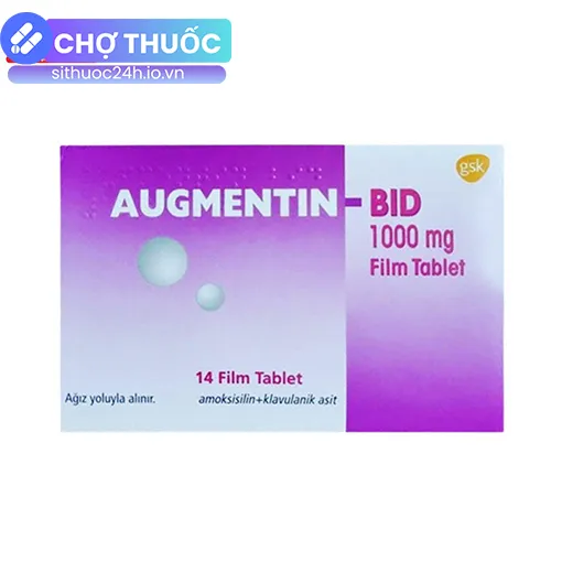 Augmentin - BID 1000mg