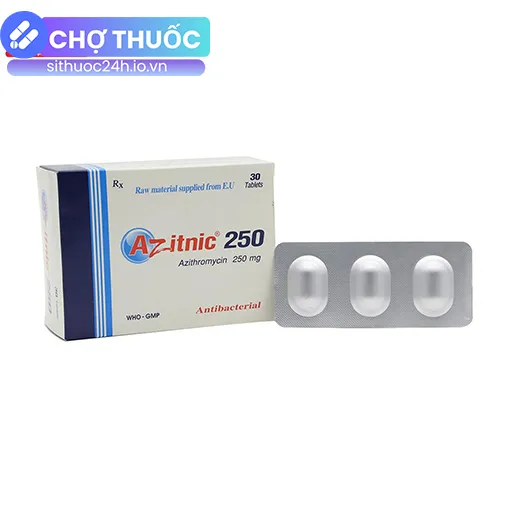 Azitnic 250 (Vỉ)