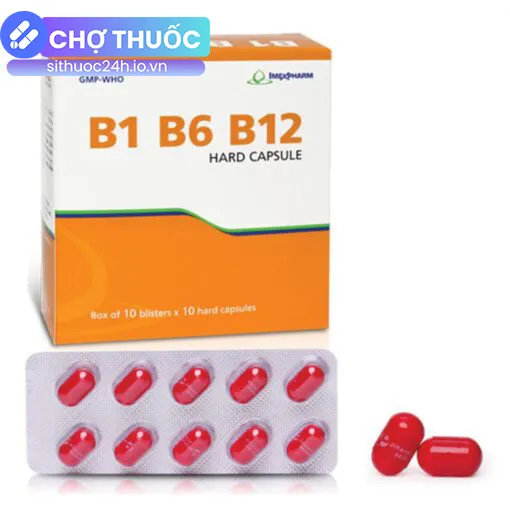 B1 B6 B12 Imexpharm (Viên nang)