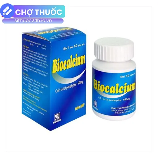 Biocalcium (Chai 60 viên)
