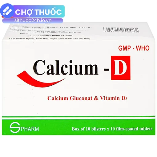 Calcium - D S.Pharm