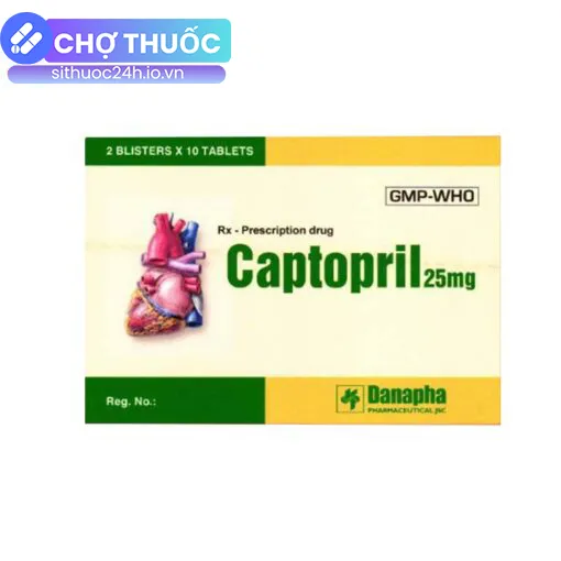 Captopril 25mg Danapha