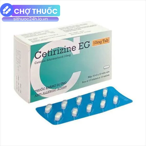 Cetirizine EG 10mg