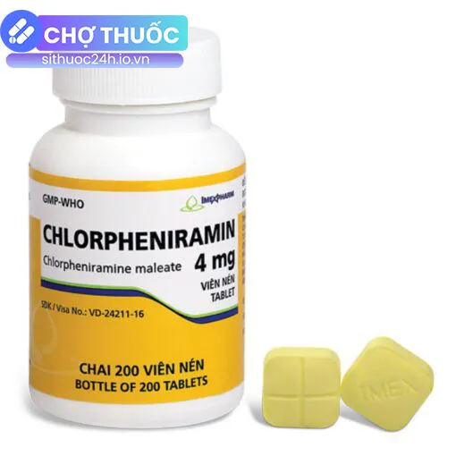 Chlorpheniramin 4mg Imexpharm