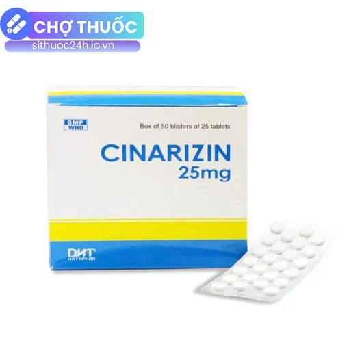 Cinarizin 25mg Hataphar