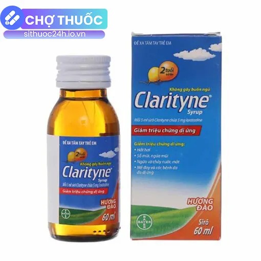 Clarityne Syrup Hương Đào