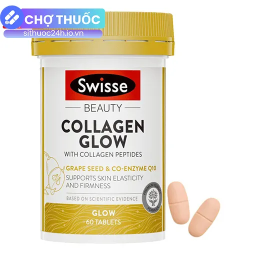 Collagen Glow Swisse (Hộp 60 viên)