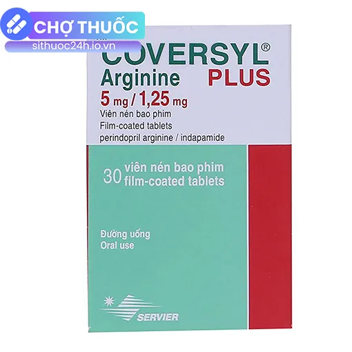 Coversyl Plus Arginine 5mg/1.25mg
