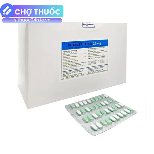 Dexamethasone 0,5mg Imexpharm