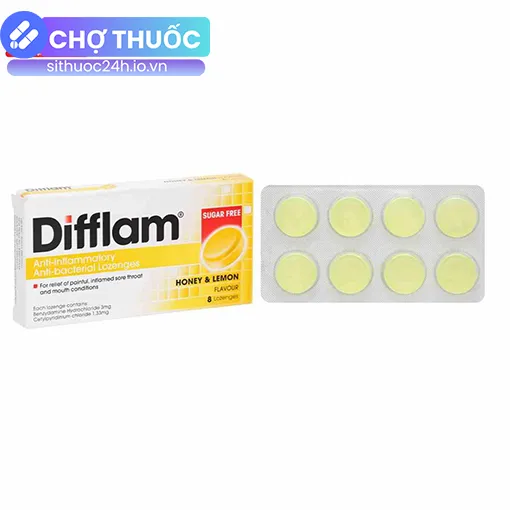 Difflam Vị chanh - Mật ong