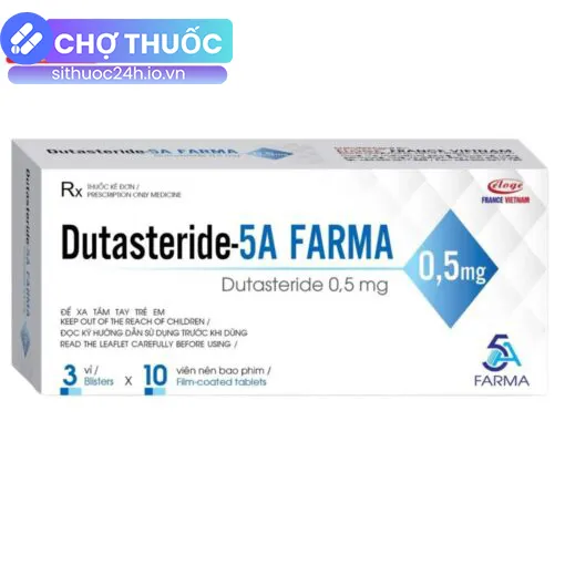 Dutasteride-5A Farma 0.5mg