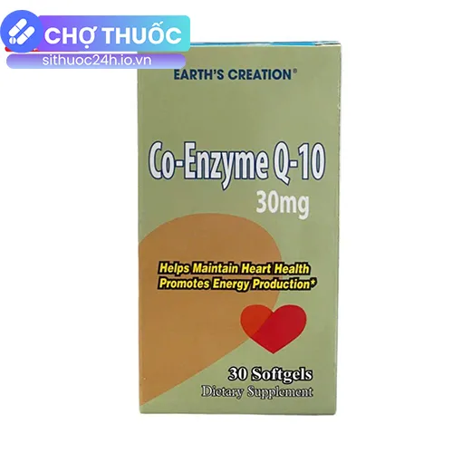 Earth's Creation Co Enzyme Q10 30mg