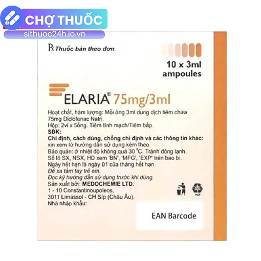 Elaria 75mg/3ml