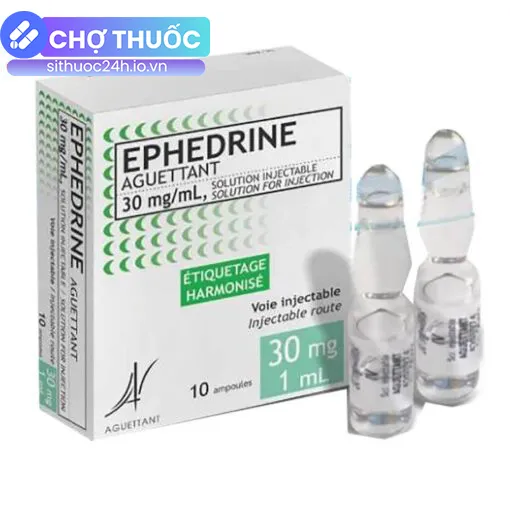 Ephedrine Aguettant 30mg/ml