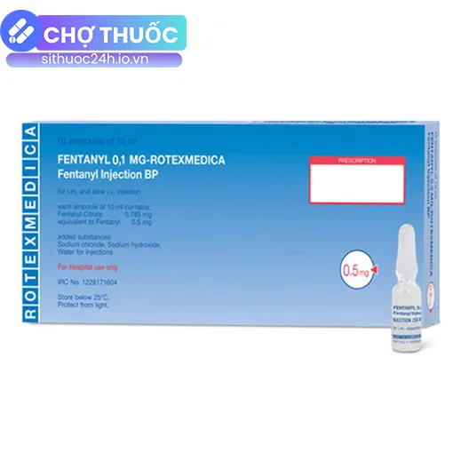 Fentanyl 0,1mg-Rotexmedica