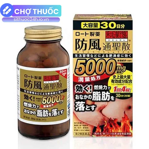 Giảm mỡ bụng Rohto 5000mg