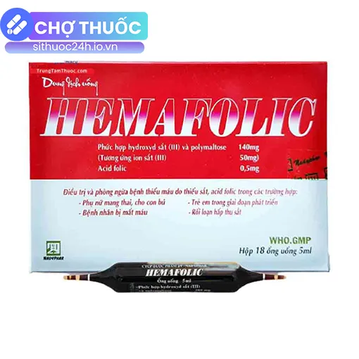 Hemafolic 50mg/5ml