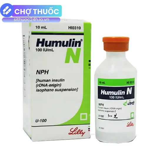 Humulin N 100IU/mL