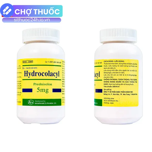 Hydrocolacyl 5mg Khapharco
