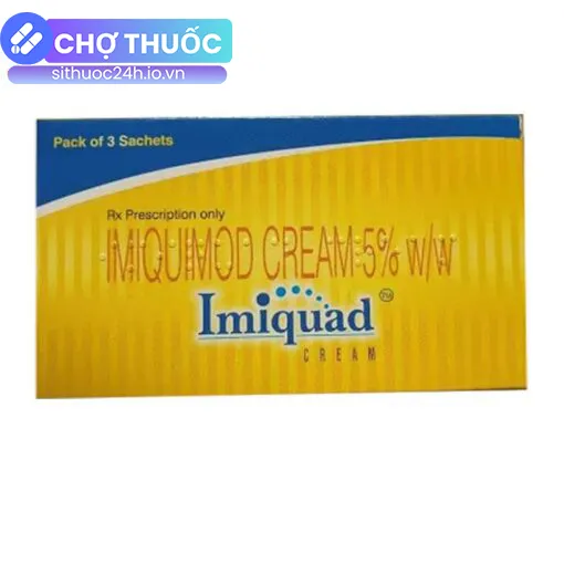 Imiquad Imiquimod Cream 5% W/w