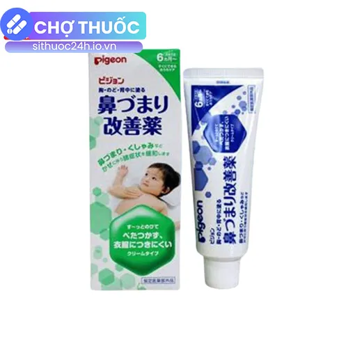 Kem bôi ấm ngực Pigeon Nhật Bản