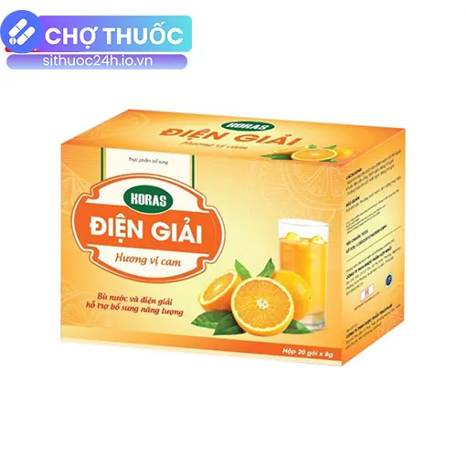 Koras Điện Giải (Hương vị cam)