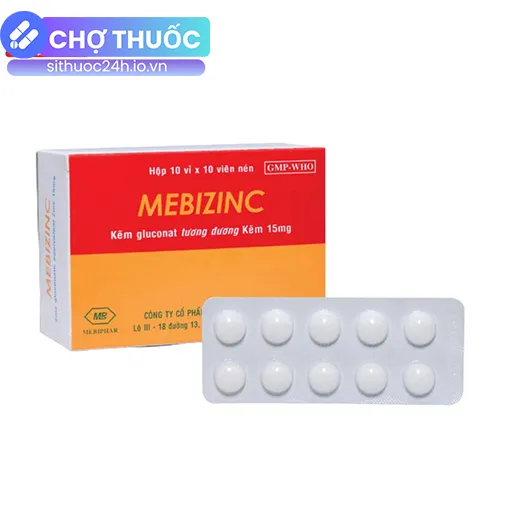 Mebizinc 15mg
