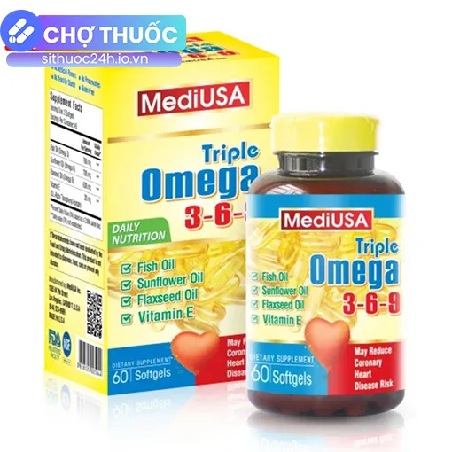 MediUSA Triple Omega 3-6-9