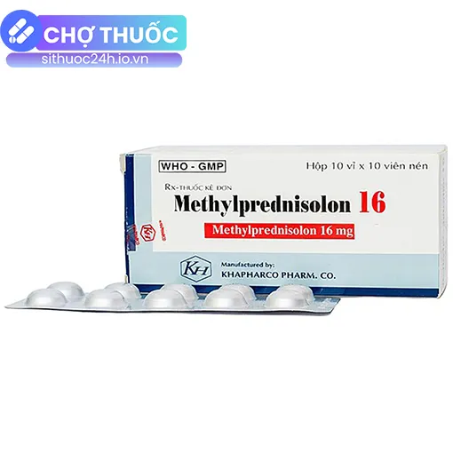 Methylprednisolon 16 Khapharco