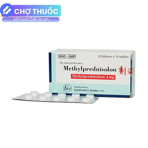 Methylprednisolon 4mg Khapharco