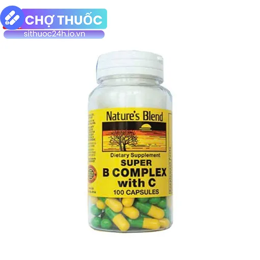 Nature's Blend Super B Complex With C