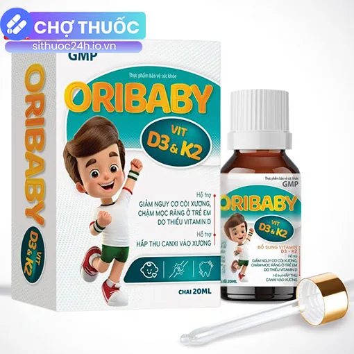 Oribaby Vit D3 & K2
