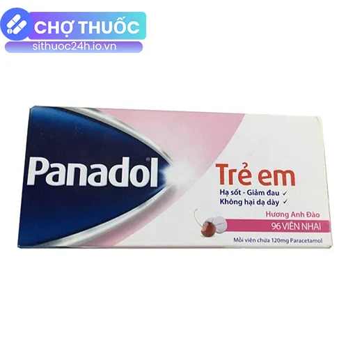 Panadol Trẻ Em hộp 96 viên