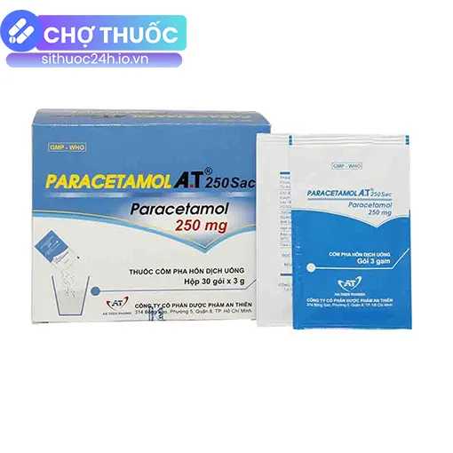 Paracetamol A.T 250 Sac