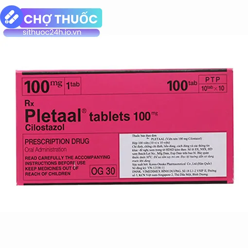 Pletaal tablets 100mg