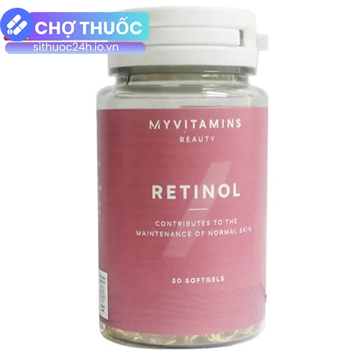Retinol Myvitamins Beauty (Lọ 30 viên nang)