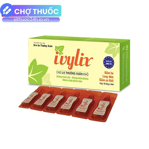 Siro Ivylix (Hộp 18 ống x 5ml)
