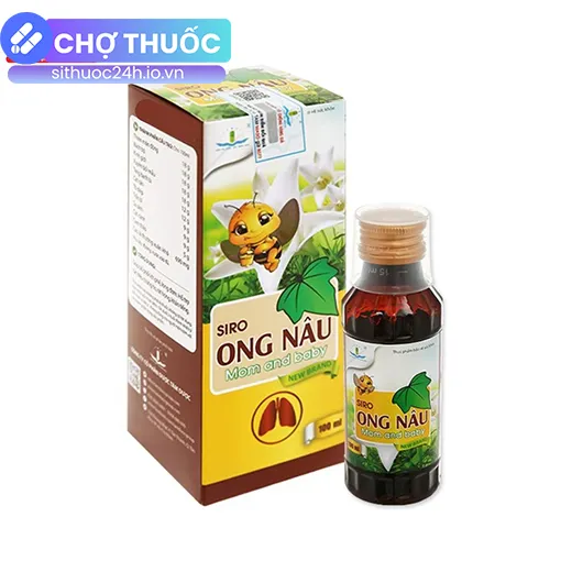 Siro Ong Nâu Mom and baby new brand (Chai 100ml)