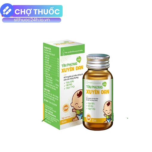 Siro Tín Phong Xuyên Đan 60ml