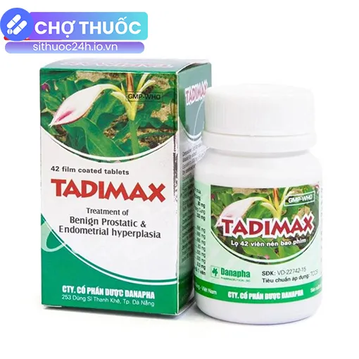 Tadimax (Hộp 42 viên)
