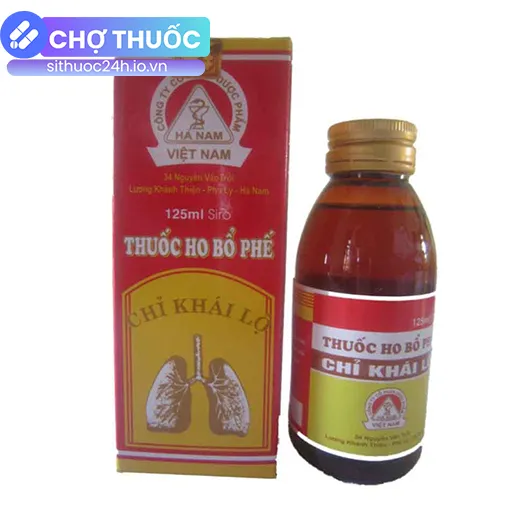 Thuốc Ho Bổ Phế Chỉ Khái Lộ Hà Nam 125ml