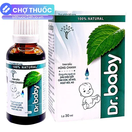 Tinh dầu húng chanh Dr.Baby