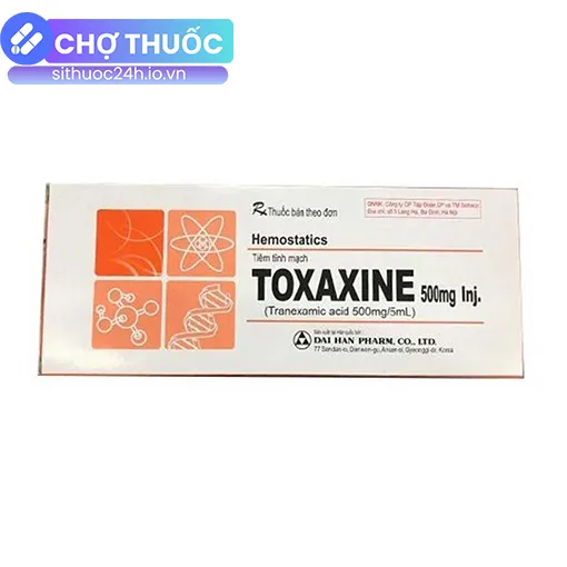 Toxaxine 500mg Inj
