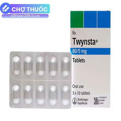 Twynsta 80/5mg (Hộp 30 viên)