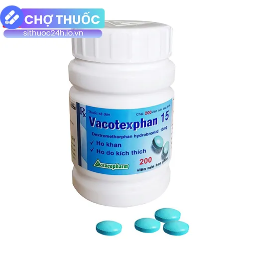 Vacotexphan 15 (Chai 200 viên)