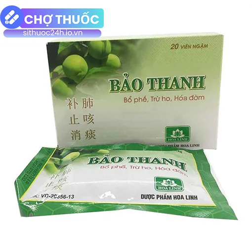 Viên ngậm Bảo Thanh (20 viên)