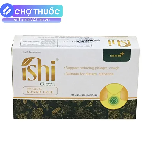 Viên ngậm ho Ishi Green